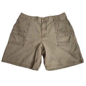 Cabela's Men's 7 Pocket Hiker Cargo Shorts Green Size 38